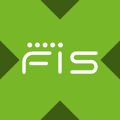 FISx logo — tokenized Fidelity National Information Services stock on Solana