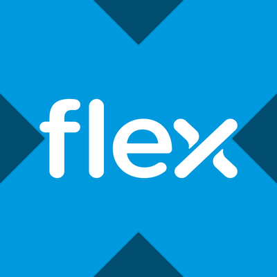 FLEXx logo — tokenized Flex stock on Solana