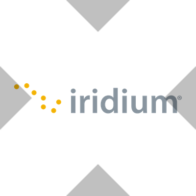 IRDMx logo — tokenized Iridium Communications stock on Solana