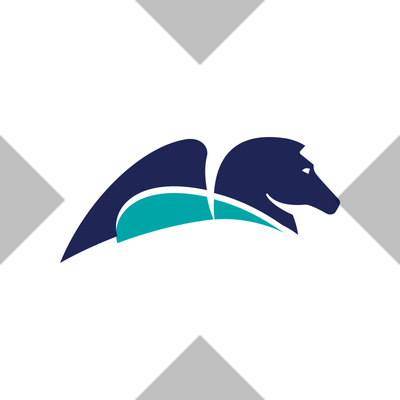 PEGAx logo — tokenized Pegasystems stock on Solana