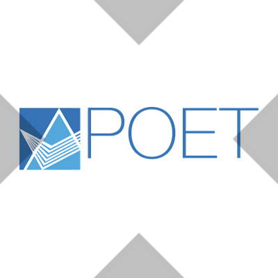 POETx logo — tokenized POET Technologies stock on Solana