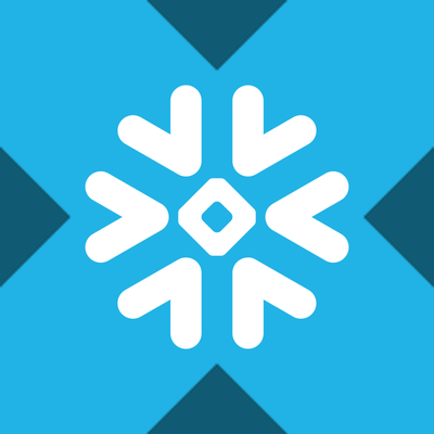 SNOWx logo — tokenized Snowflake stock on Solana
