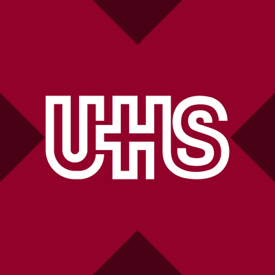 UHSx logo — tokenized Universal Health Services stock on Solana