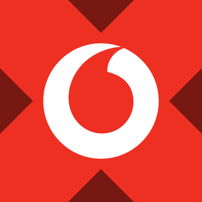 VODx logo — tokenized Vodafone stock on Solana